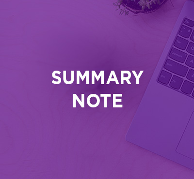 Summary Note